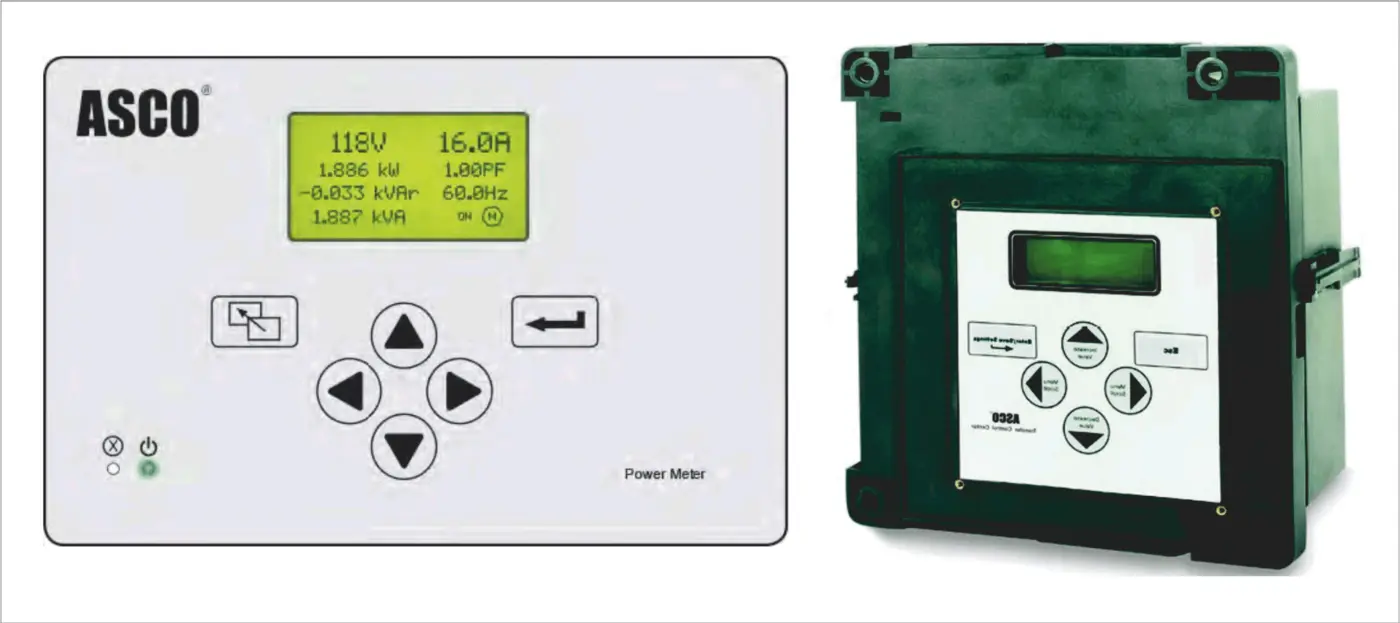 Контролер ASCO та Power Meter у складі АВР СТАВР серії 7000