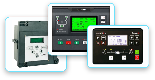 Industrial ATS controllers used for control, indication and monitoring